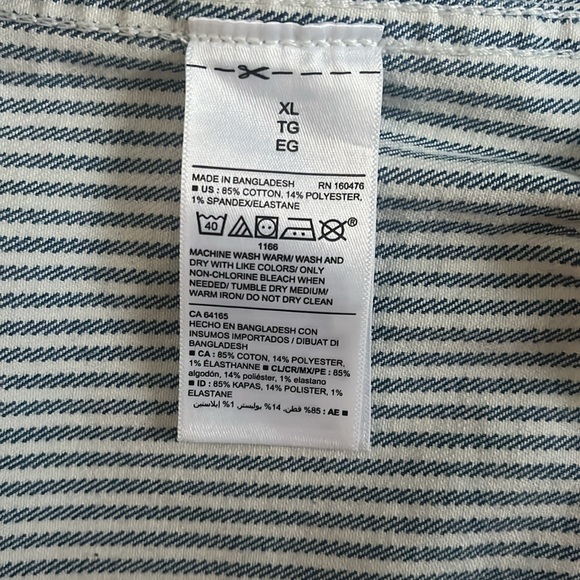 Striped Jean Jacket | Old Navy - Picture 4 of 5